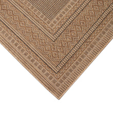 Load image into Gallery viewer, Liora Manne Monterey Diamond Border Indoor/Outdoor Rug Natural