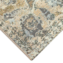 Load image into Gallery viewer, Liora Manne Marina Kashan Indoor Outdoor Area Rug Grey