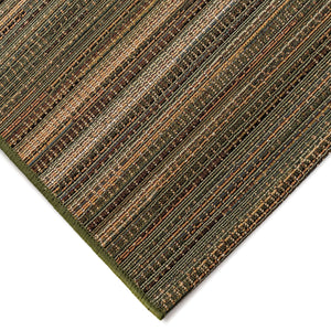 Liora Manne Marina Stripes Indoor Outdoor Area Rug Green