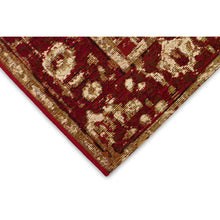 Load image into Gallery viewer, Liora Manne Marina Heriz Indoor Outdoor Area Rug Burgundy
