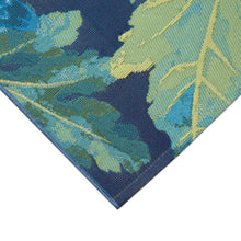 Load image into Gallery viewer, Liora Manne Marina Mum Indoor Outdoor Area Rug Blue