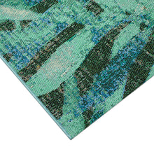 Load image into Gallery viewer, Liora Manne Marina Leaves Indoor Outdoor Area Rug Blue