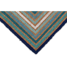 Load image into Gallery viewer, Liora Manne Natura Boxes Outdoor Door Mat Blue