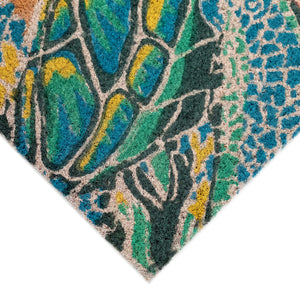 Liora Manne Natura Seaturtle Outdoor Door Mat Neutral