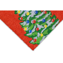 Load image into Gallery viewer, Liora Manne Natura Winter Welcome Outdoor Door Mat Red 1&#39;6&quot; x 2&#39;6&quot;
