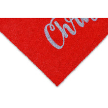 Load image into Gallery viewer, Liora Manne Natura Merry Christmas Outdoor Door Mat Red 1&#39;6&quot; x 2&#39;6&quot;