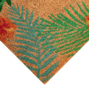 Liora Manne Natura Tropical Welcome Outdoor Mat Natural