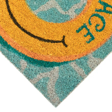 Load image into Gallery viewer, Liora Manne Natura This Is Our Happy Place Outdoor Door Mat Aqua