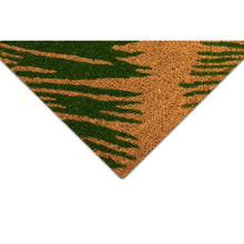 Load image into Gallery viewer, Liora Manne Natura Palm Border Outdoor Door Mat Green