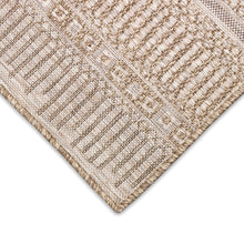 Load image into Gallery viewer, Liora Manne Orly Stripe Indoor Outdoor Area Rug Natural