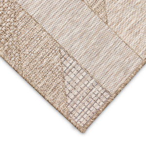 Liora Manne Orly Angles Indoor Outdoor Area Rug Natural