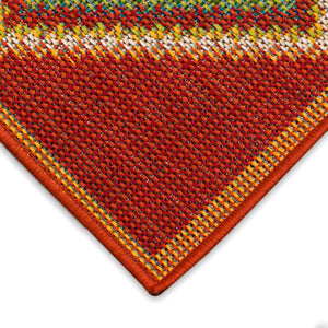 Liora Manne Patio Dream Catcher Indoor Outdoor Area Rug Red