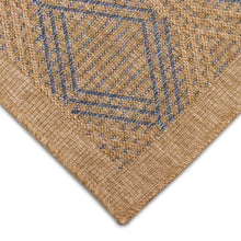 Load image into Gallery viewer, Liora Manne Sahara Links Indoor Outdoor Area Rug Navy