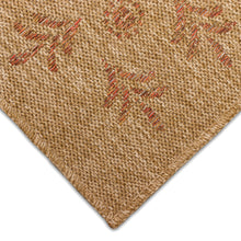 Load image into Gallery viewer, Liora Manne Sahara Block Print Border Indoor Outdoor Area Rug Terracotta