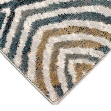 Load image into Gallery viewer, Liora Manne Soho Optical Indoor Area Rug Blue