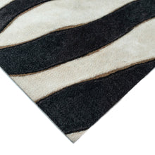 Load image into Gallery viewer, Liora Manne Visions I Zebra Indoor Outdoor Area Rug Black