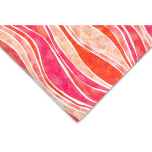 Liora Manne Visions III Wave Indoor Outdoor Area Rug Pink