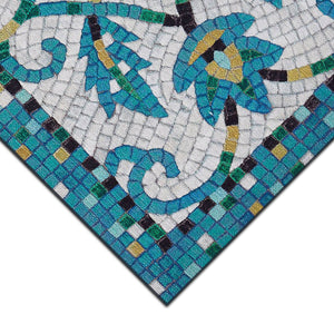 Liora Manne Visions IV Palazzo Indoor Outdoor Area Rug Azure