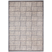 Load image into Gallery viewer, Liora Manne Cove Squares Indoor Outdoor Area Rug Grey