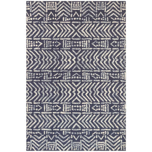 Liora Manne Cyprus Batik Indoor Area Rug Denim