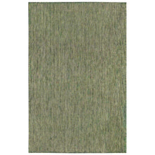 Load image into Gallery viewer, Liora Manne Carmel Texture Stripe Indoor Outdoor Area Rug Green