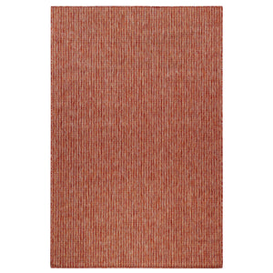 Liora Manne Carmel Texture Stripe Indoor Outdoor Area Rug Red