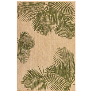 Liora Manne Carmel Palm Indoor Outdoor Area Rug Green