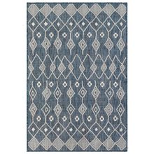 Load image into Gallery viewer, Liora Manne Carmel Marrakech Indoor Outdoor Area Rug Navy