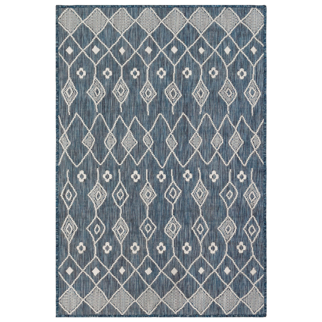 Liora Manne Carmel Marrakech Indoor Outdoor Area Rug Navy