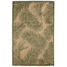 Load image into Gallery viewer, Liora Manne Carmel Fronds Indoor Outdoor Area Rug Green