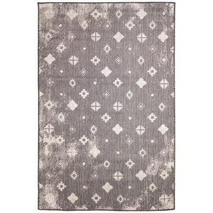 Liora Manne Carmel Porto Indoor Outdoor Area Rug Black