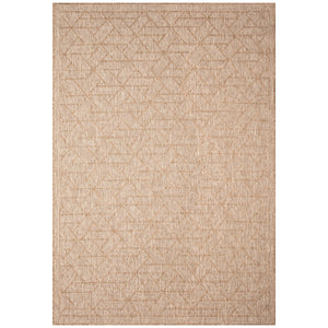 Liora Manne Carmel Pyramid Indoor Outdoor Area Rug Sand
