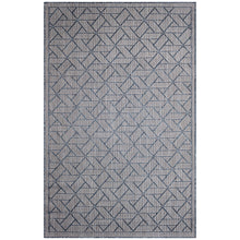 Load image into Gallery viewer, Liora Manne Carmel Pyramid Indoor Outdoor Area Rug Navy