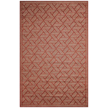 Load image into Gallery viewer, Liora Manne Carmel Pyramid Indoor Outdoor Area Rug Chili