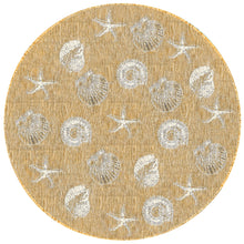 Load image into Gallery viewer, Liora Manne Carmel Shells Indoor Outdoor Area Rug Sand