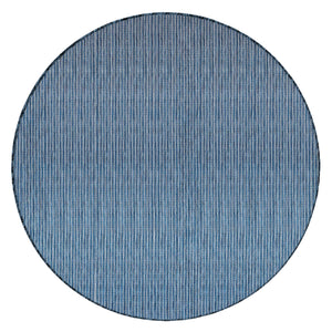 Liora Manne Carmel Texture Stripe Indoor Outdoor Area Rug Navy