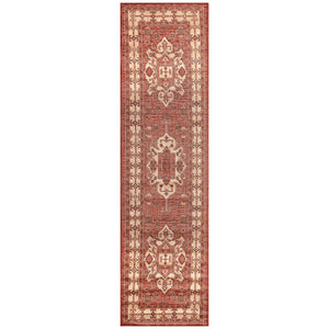 Liora Manne Carmel Kilim Indoor Outdoor Area Rug Chili