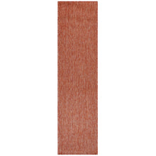 Load image into Gallery viewer, Liora Manne Carmel Texture Stripe Indoor Outdoor Area Rug Red