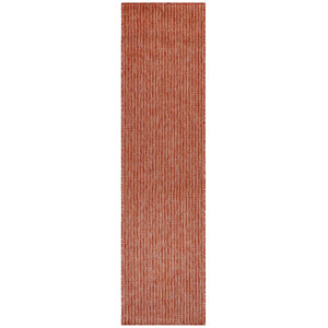 Liora Manne Carmel Texture Stripe Indoor Outdoor Area Rug Red