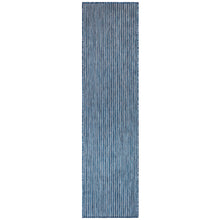 Load image into Gallery viewer, Liora Manne Carmel Texture Stripe Indoor Outdoor Area Rug Navy