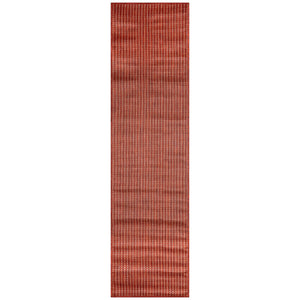 Liora Manne Carmel Texture Stripe Indoor Outdoor Area Rug Chili