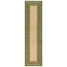 Load image into Gallery viewer, Liora Manne Carmel Multi Border Indoor Outdoor Area Rug Green