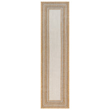 Load image into Gallery viewer, Liora Manne Carmel Multi Border Indoor Outdoor Area Rug Sand