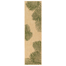 Load image into Gallery viewer, Liora Manne Carmel Palm Indoor Outdoor Area Rug Green