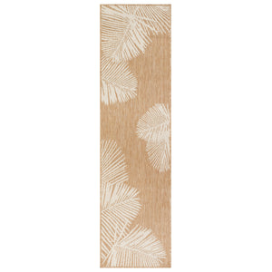 Liora Manne Carmel Palm Indoor Outdoor Area Rug Sand