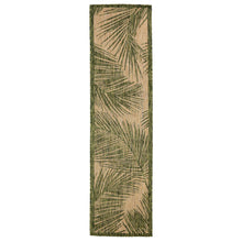 Load image into Gallery viewer, Liora Manne Carmel Fronds Indoor Outdoor Area Rug Green