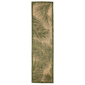 Liora Manne Carmel Fronds Indoor Outdoor Area Rug Green