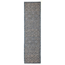 Load image into Gallery viewer, Liora Manne Carmel Patchwork Kilim Indoor Outdoor Area Rug Navy