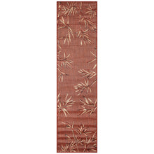 Load image into Gallery viewer, Liora Manne Carmel Bamboo Border Indoor Outdoor Area Rug Chili