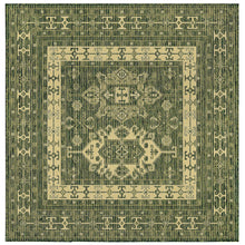 Load image into Gallery viewer, Liora Manne Carmel Kilim Indoor Outdoor Area Rug Green